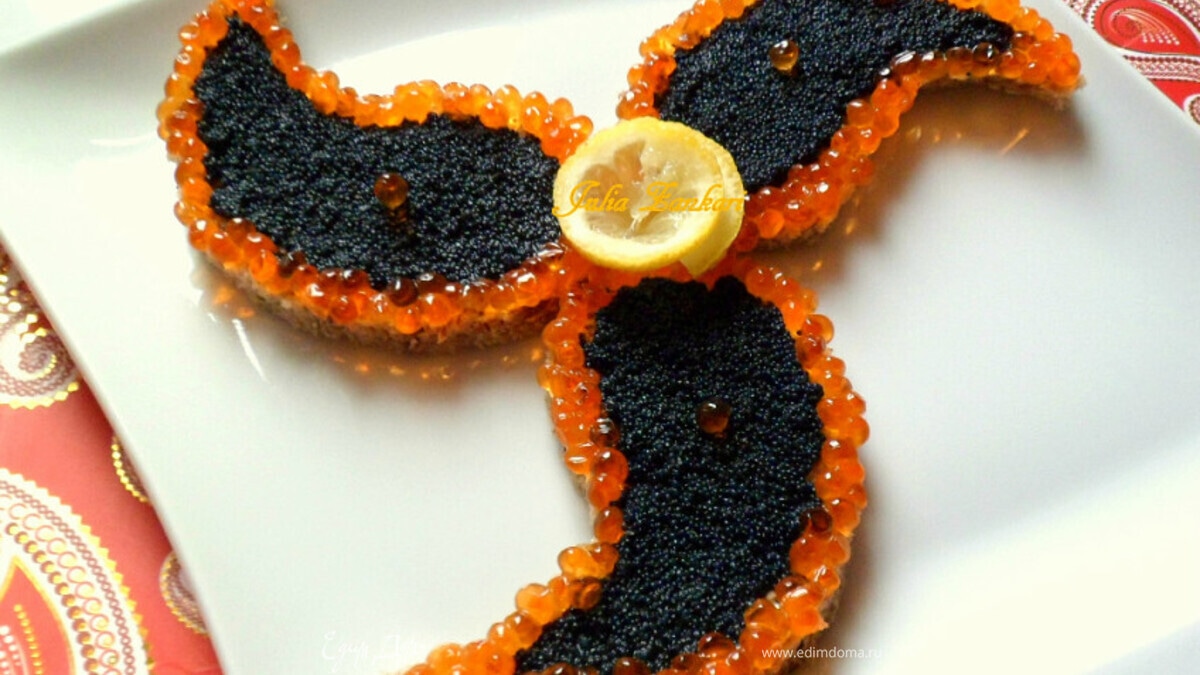 Канапе с сыром